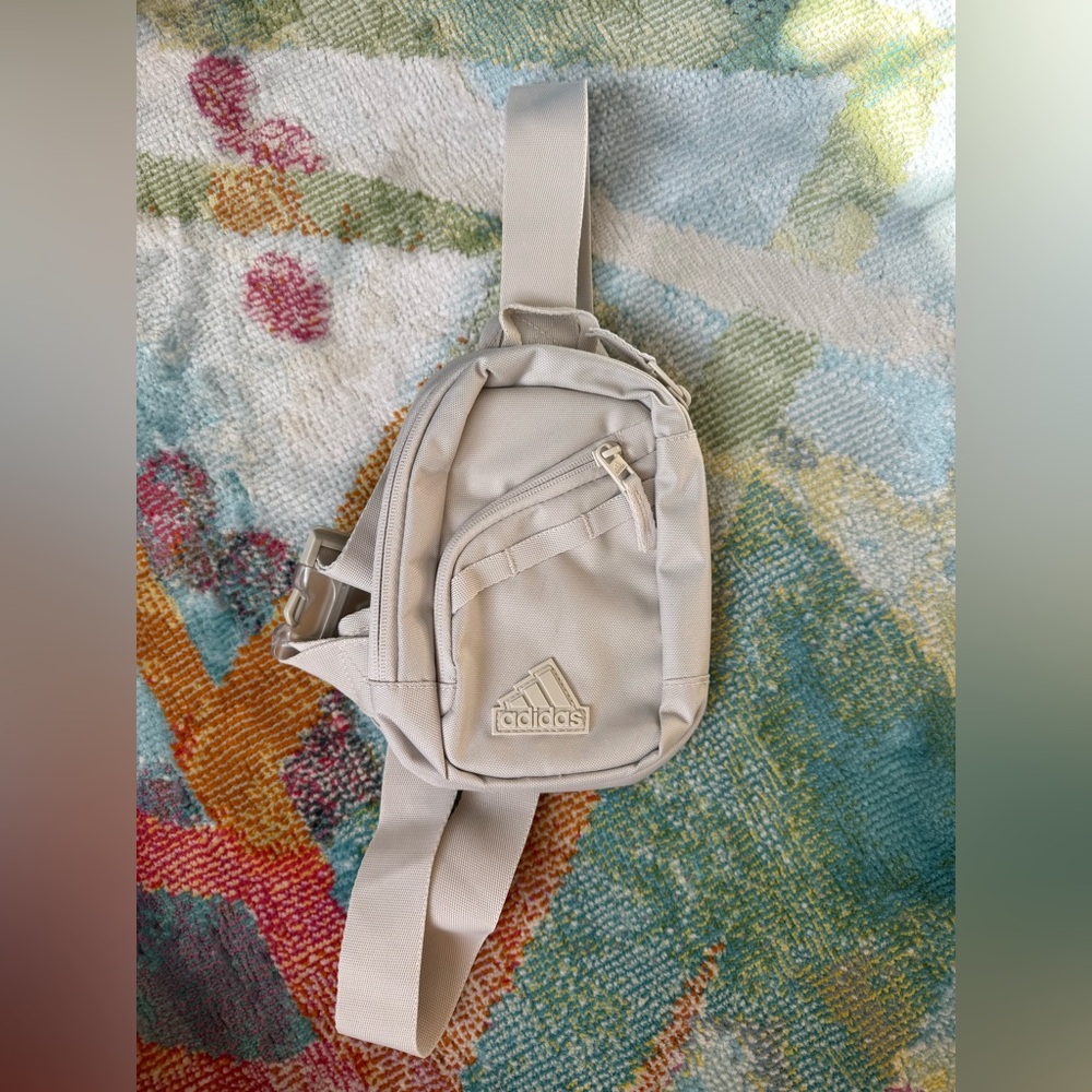 Adidas Cream Crossbody Bag